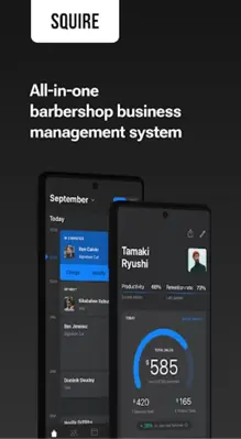 Commander Barbershop mgmt sys android App screenshot 6